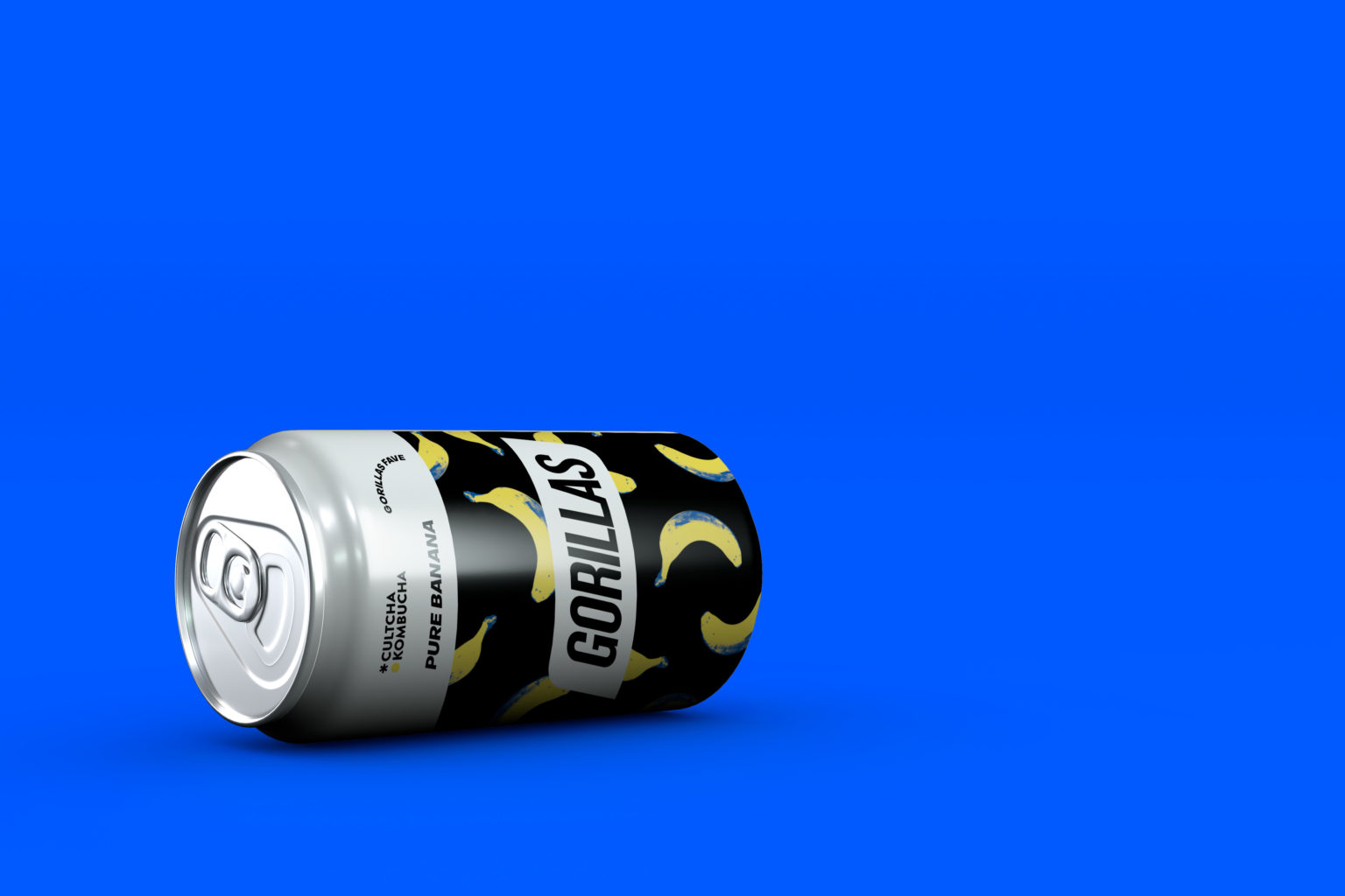 Gorillas NL Packaging Design Getränke Dose