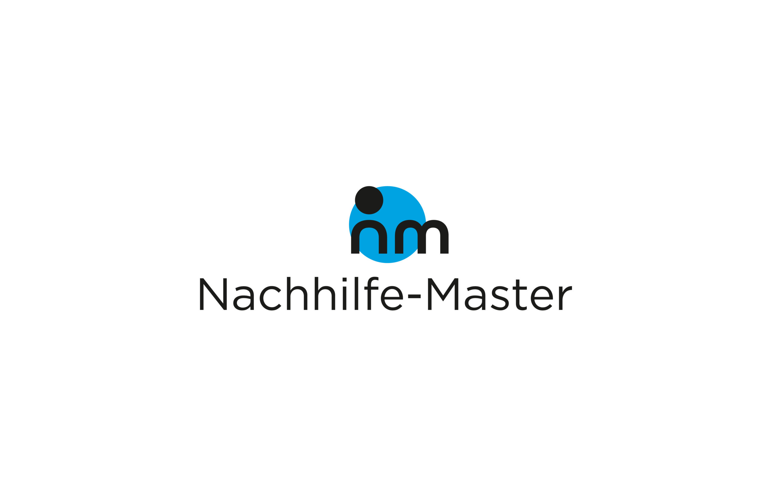 Nachhilfe-Master Logo auf weißem Hintergrund